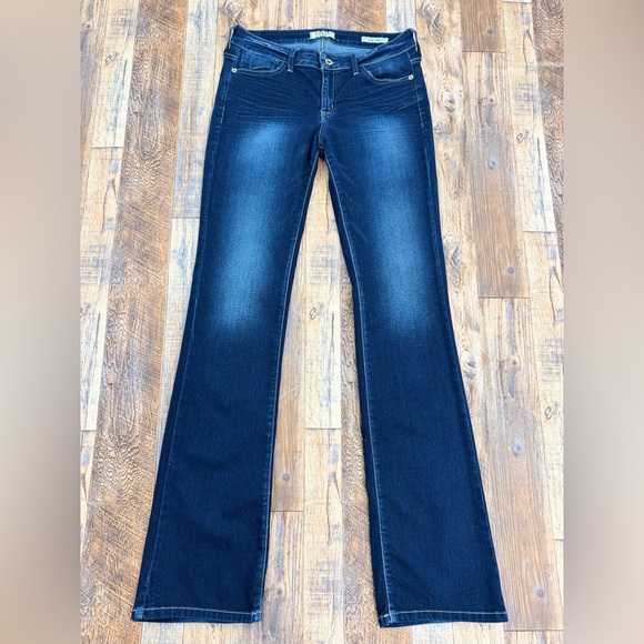 Guess Los Angeles Nicole Boot Jeans “Denim Is Our World 1981” Size 29 Regular - Picture 1 of 14
